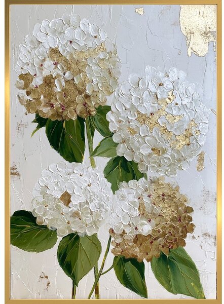 Tiskana slika s okvirom 60x90 cm Hydrangea – Styler