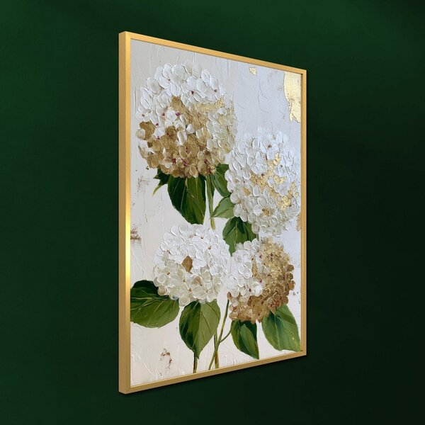 Tiskana slika s okvirom 60x90 cm Hydrangea – Styler