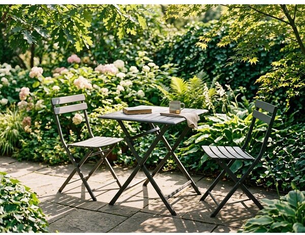 Vrtni stol aluminijski 70x70 cm Elin – Bizzotto