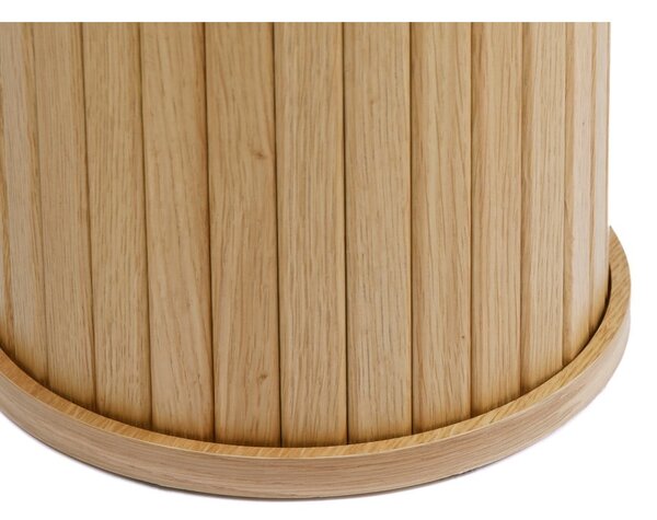 Pomoćni stol u prirodnoj boji 40x130 cm Nola – Unique Furniture