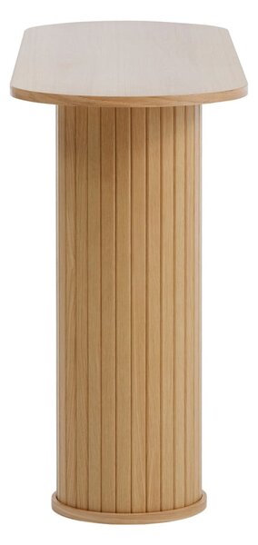 Pomoćni stol u prirodnoj boji 40x130 cm Nola – Unique Furniture