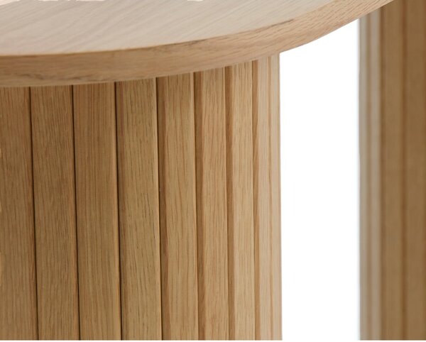 Pomoćni stol u prirodnoj boji 40x130 cm Nola – Unique Furniture
