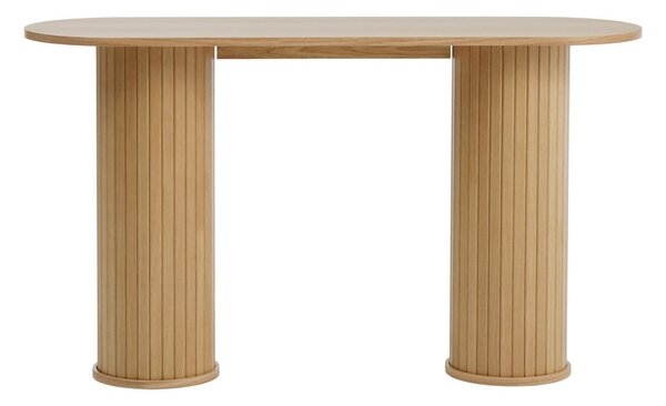 Pomoćni stol u prirodnoj boji 40x130 cm Nola – Unique Furniture