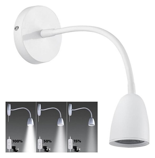 Brilagi - LED Prigušiva zidna lampa LED/4W/230V bijela