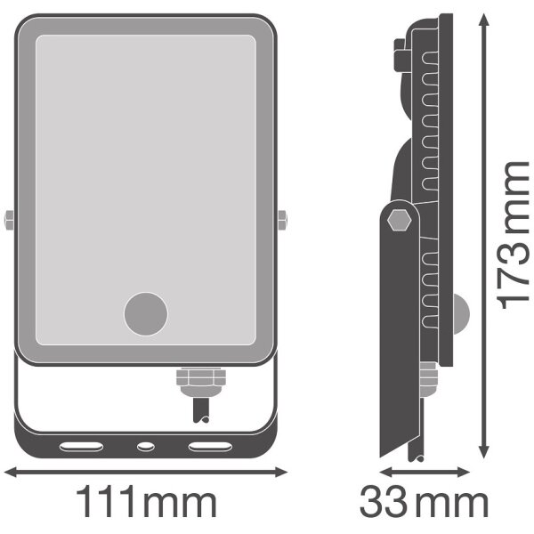 Ledvance - LED Vanjski reflektor sa senzorom FLOODLIGHT LED/20W/230V 6500K IP65