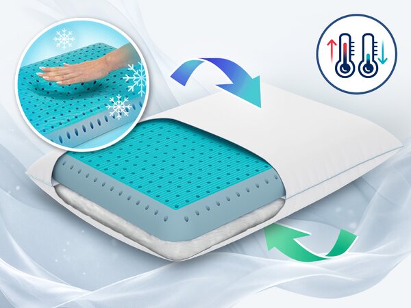 Dormeo klasični jastuk 2u1 Cooling