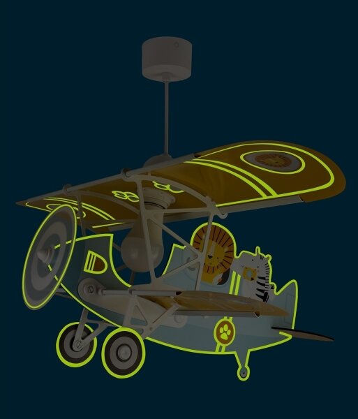 Dalber 54602 - Dječji luster LITTLE LION 1xE27/15W/230V