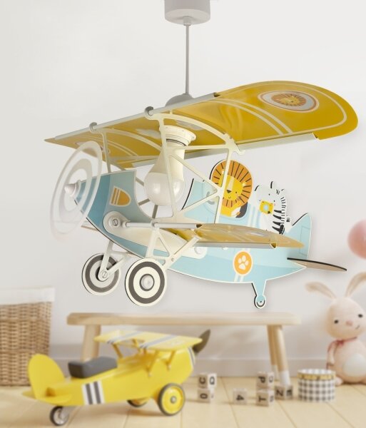 Dalber 54602 - Dječji luster LITTLE LION 1xE27/15W/230V