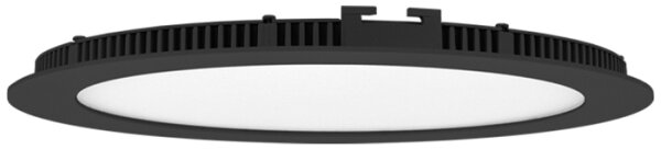 Ecolite LED-WSL-CCT/18W/CR- LED Ugradbena svjetiljka LADA LED/18W/230V IP44 crna
