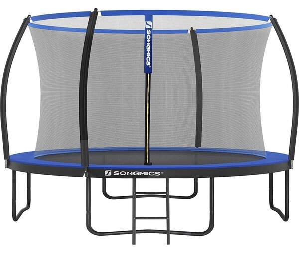 Vrtni trampolin sa sigurnosnom mrežom i ljestvama, Ø 305 cm
