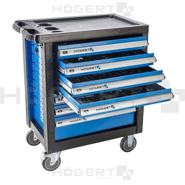 KOLICA ZA ALAT 7 POLICA 760x460x910cm STEEL ABS