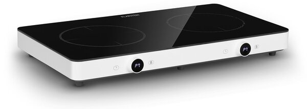Klarstein FutureChef, dvostruka indukcijska ploča, 3000 W, 2 ploče za kuhanje
