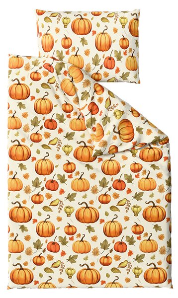 Posteljina od mikrovlakana AUTUMN PUMPKINS šarena Dimenzije posteljine: 70 x 90 cm | 140 x 200 cm