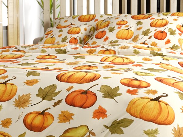 Posteljina od mikrovlakana AUTUMN PUMPKINS šarena Dimenzije posteljine: 70 x 90 cm | 140 x 200 cm
