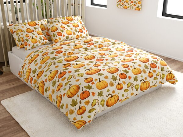 Posteljina od mikrovlakana AUTUMN PUMPKINS šarena Dimenzije posteljine: 70 x 90 cm | 140 x 200 cm
