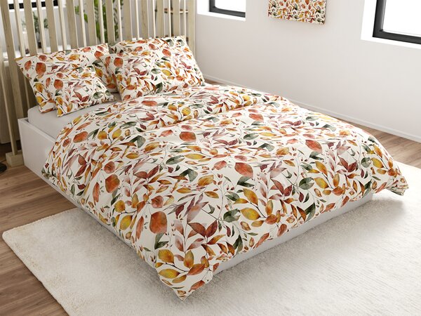 Posteljina od mikrovlakana AUTUMN LEAVES u boji Dimenzije posteljine: 70 x 90 cm | 140 x 220 cm