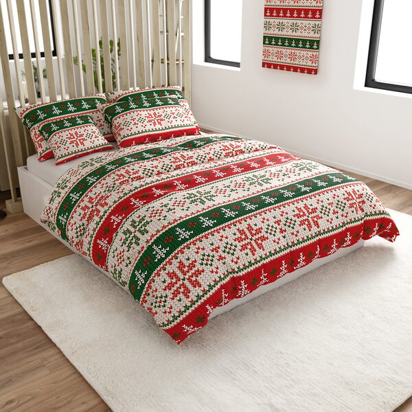 Posteljina od mikrovlakana FROSTED CHRISTMAS u boji Dimenzije posteljine: 70 x 90 cm | 140 x 220 cm