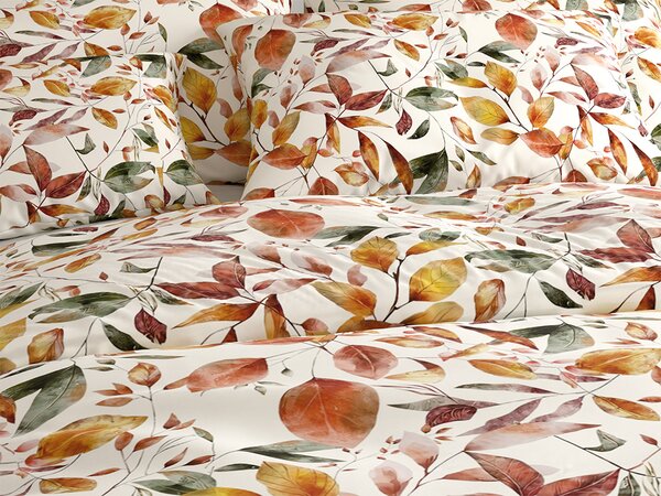 Posteljina od mikrovlakana AUTUMN LEAVES u boji Dimenzije posteljine: 70 x 90 cm | 140 x 220 cm