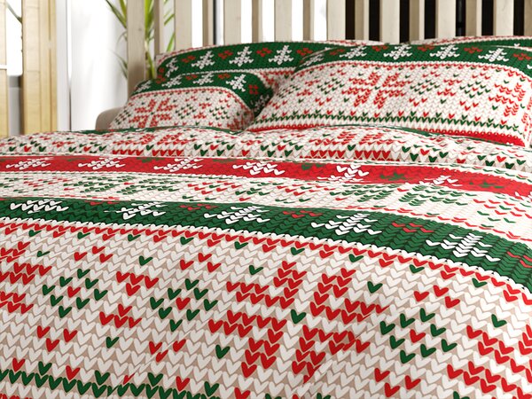 Posteljina od mikrovlakana FROSTED CHRISTMAS u boji Dimenzije posteljine: 70 x 90 cm | 140 x 220 cm