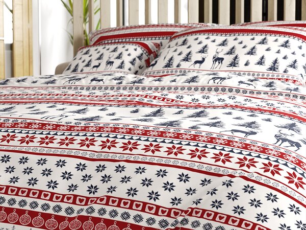 Posteljina od mikrovlakana TWINKLE CHRISTMAS šarena Dimenzije posteljine: 70 x 90 cm | 140 x 220 cm