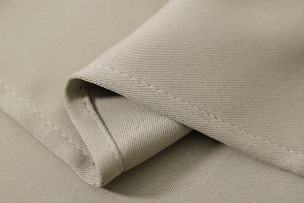 Zavjesa OXFORD 140x250 cm, svijetlo bež boje Sistem za vješanje: Traka za nabiranje