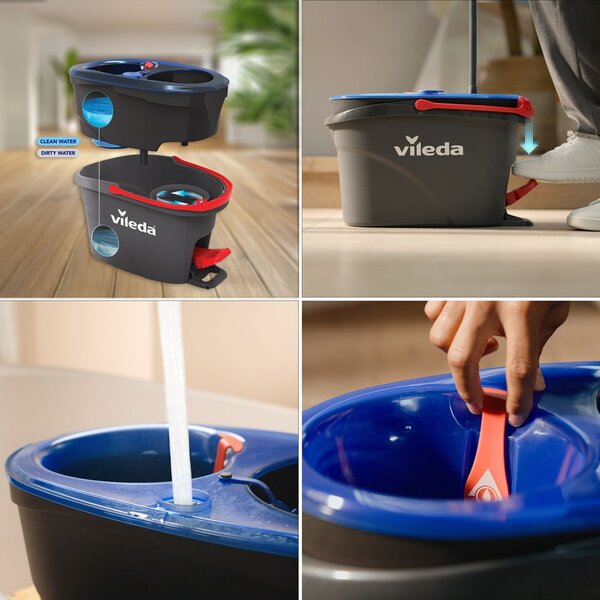 Rotirajući mop kanta i mop H2PrO – Vileda
