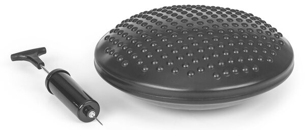 BoarderKING Jastuk za ravnotežu za dasku za ravnotežu, jastuk za sjedenje, jačanje ravnoteže, plastika, pumpa