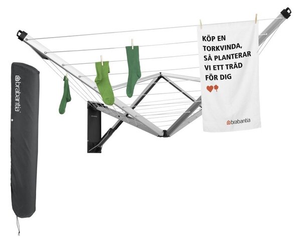 Vrtna/zidna sušilica za rublje WallFix 24m – Brabantia