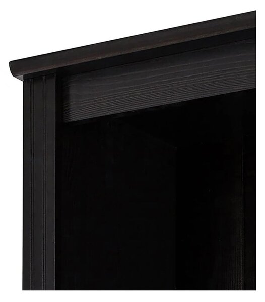 Smeđa vitrina od masivnog bora 518x223 cm Anita – Støraa