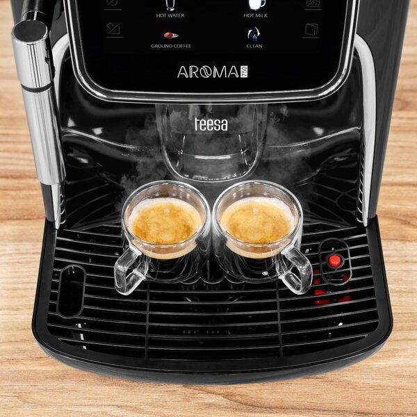 1450W Touch LCD Automatski aparat za kavu s brusilicom i aromom pjene 750 Akcija