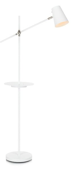 Bijela samostojeća svjetiljka s prostorom za odlaganje Markslöjd Linear