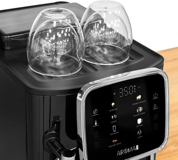1450W Touch LCD Automatski aparat za kavu s brusilicom i aromom pjene 750 Akcija