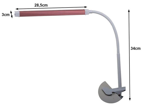 USB 24 LED fleksibilna stolna svjetiljka