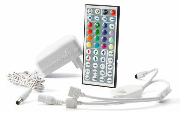 Postavite RGB LED traka 10m detektor kretanja i upravitelj IP44 Brite