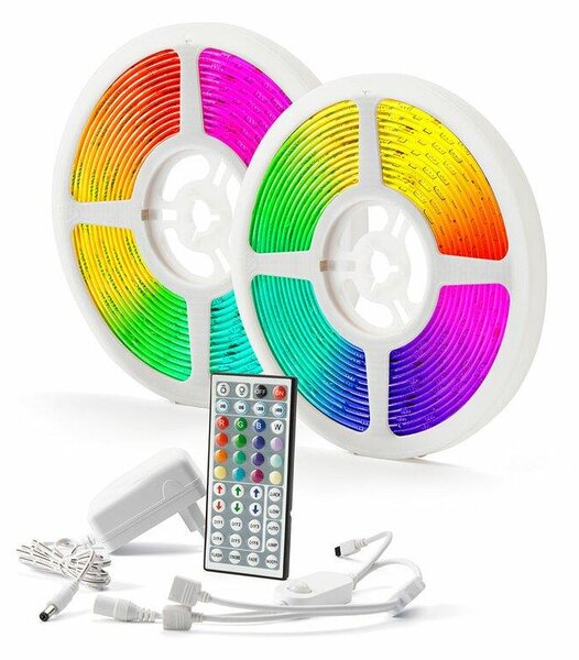 Postavite RGB LED traka 10m detektor kretanja i upravitelj IP44 Brite