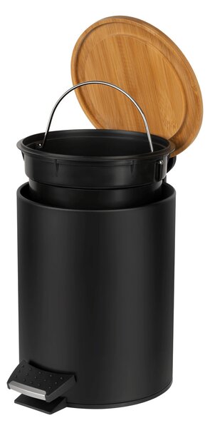 Kupaonica košara 3l bambus crni