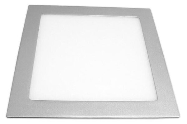18w vgradni led panel 4000k pravokotni srebrni - masterled