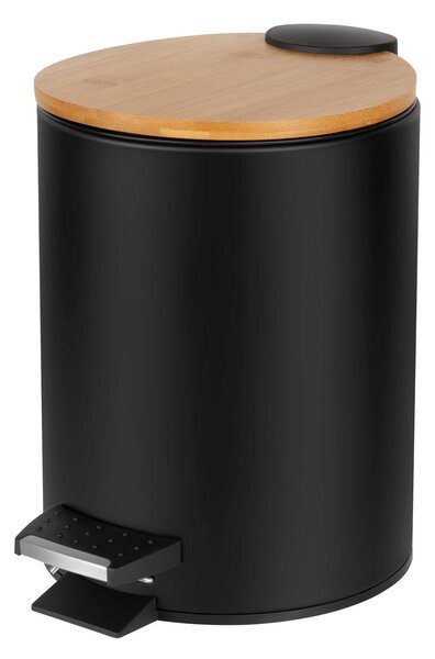Kupaonica košara 3l bambus crni
