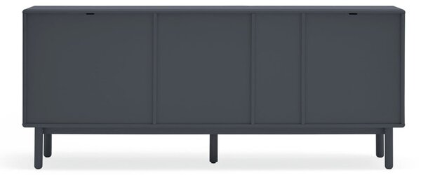 Tamno siva niska komoda 180x76 cm Corvo - Teulat