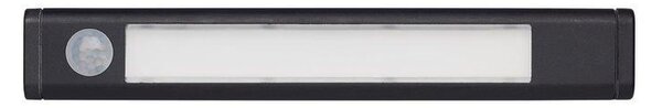 LED crna kutna svjetiljka 180 mm sa senzorom