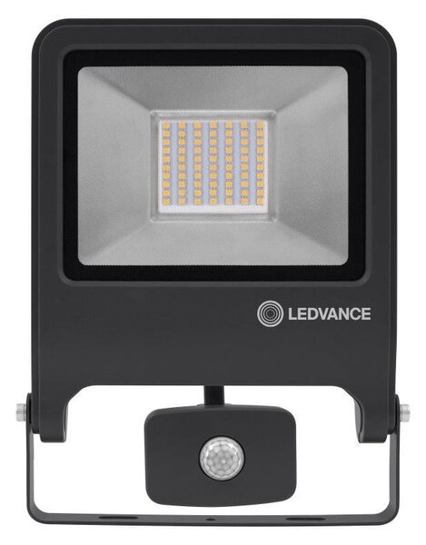 Vanjski LED reflektor 50W s IP44 crni senzor