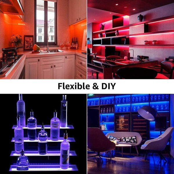 Postavite LED traku 5m Promjena boje IP20 RGB