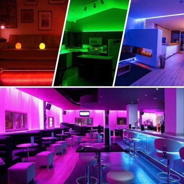 Postavite LED traku 5m Promjena boje IP20 RGB