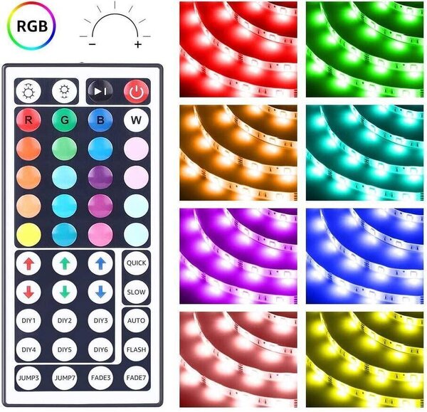 Postavite LED Strip RGB 5M IP65