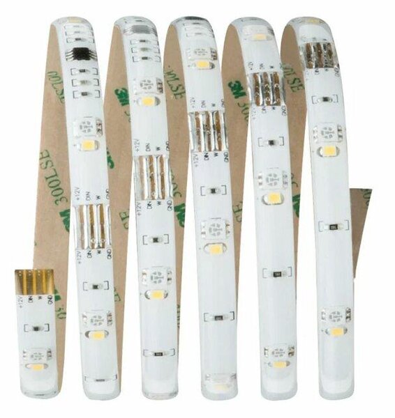 Postavite 12V LED traka RGBW 3000K 1,5M + daljinski upravljač