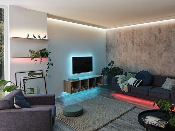 Postavite RGBW 5M samoodlaktivni LED IP44 24W Vodootporan