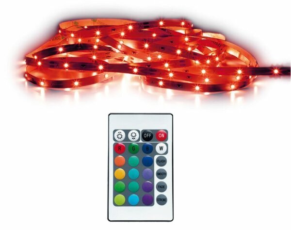 Postavite RGBW 5M samoodlaktivni LED IP44 24W Vodootporan