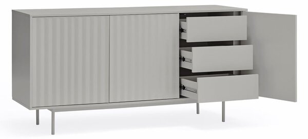 Siva niska komoda 159x80 cm Sierra – Teulat