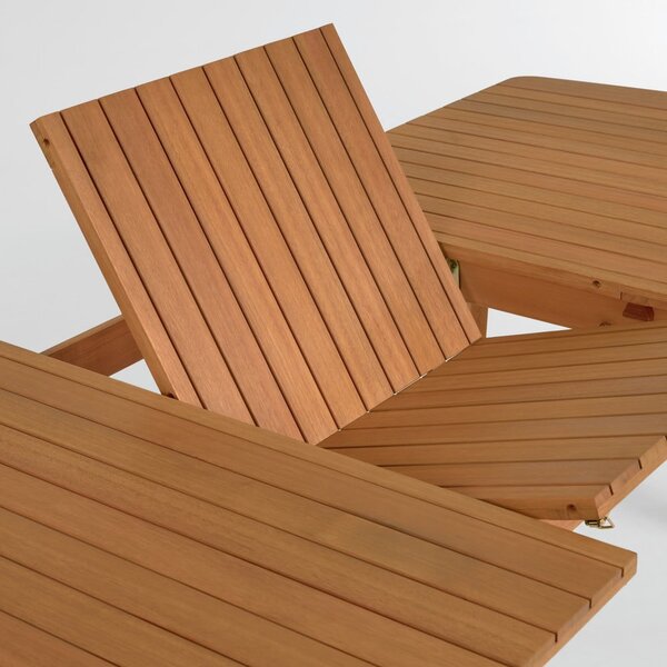 Vrtni stol od masivnog drveta 100x240 cm Hanzel – Kave Home