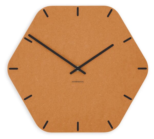 Zidni sat Luxhora Pura Hex Orange 11 boja kazaljki